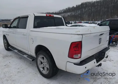 2010 Dodge Ram 1500 Slt/Sport/Trx из США, поврежденный, VIN 1D7RV1CT7AS207307